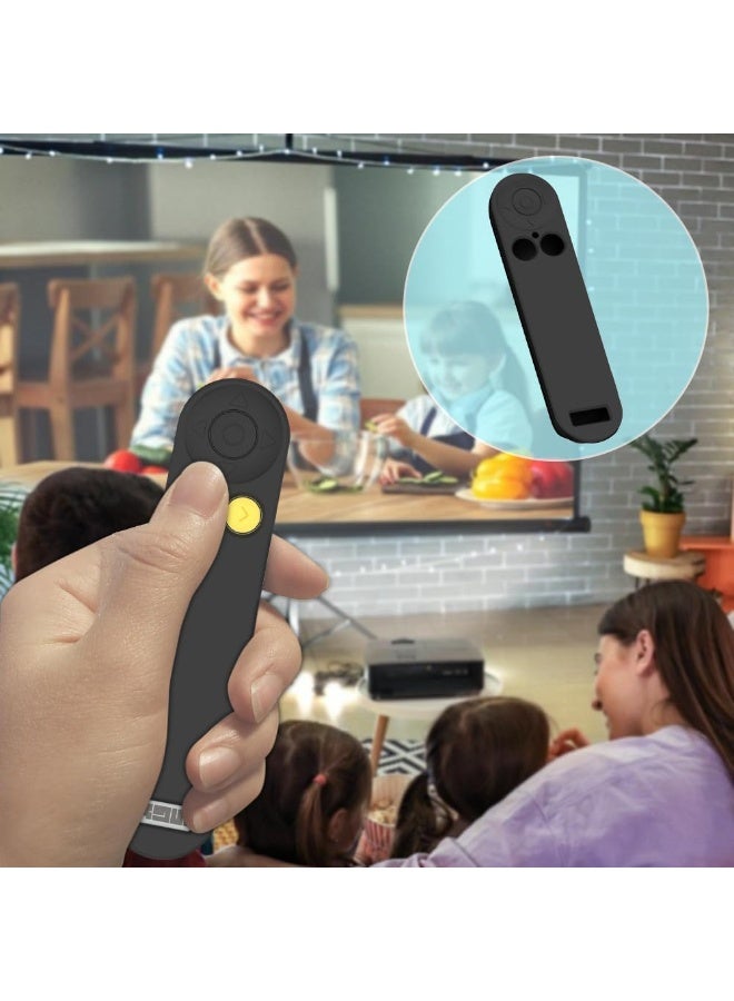 1Pcs Silicone Case for Nex Playground Game System Remote, Anti Slip Shockproof Remote Protective Sleeve Compatible with Nex Playground Game System Remote with Lanyard (Black) - Image 3